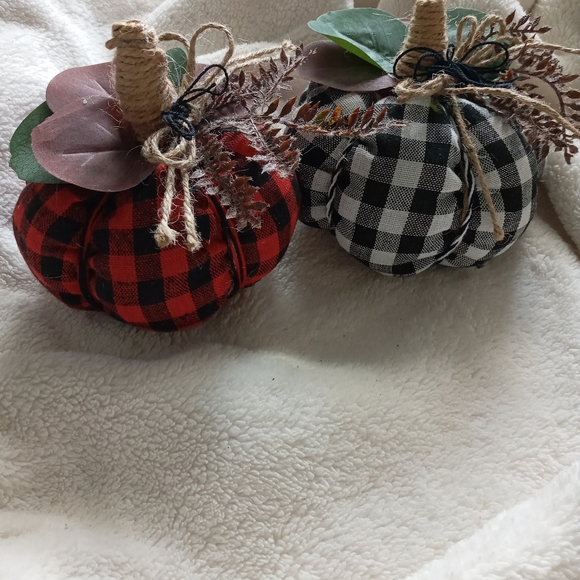 Farmhouse Fall Pumpkin Handmade Autumn Decor - Picture 2 of 5